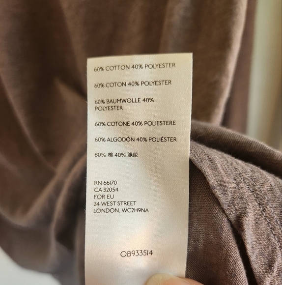 We The Free Betty Long Sleeve Pocket Tee Size XS - Picture 6 of 6